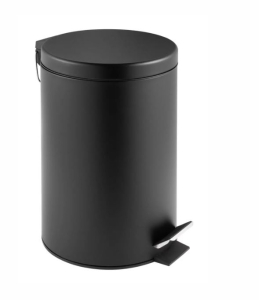 Ведро для мусора черный 5л Delphinium