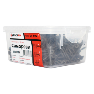 Саморез СГМ 3,5х51 (TWN) (300 шт) - контейнер PROFFIX