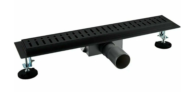 Трап душевой из нержавеющей стали GAPPO, чер, сухой и мокрый затвор, 70 х 500 мм G85007-36 (5)