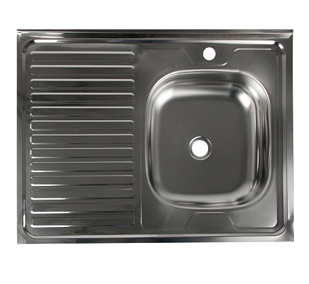 Мойка нерж накл 60*80 (0.4) Правая (_15_)