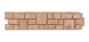 Фасадная панель "Екатерининский Камень" Янтарный 1,32х0,294м (15)