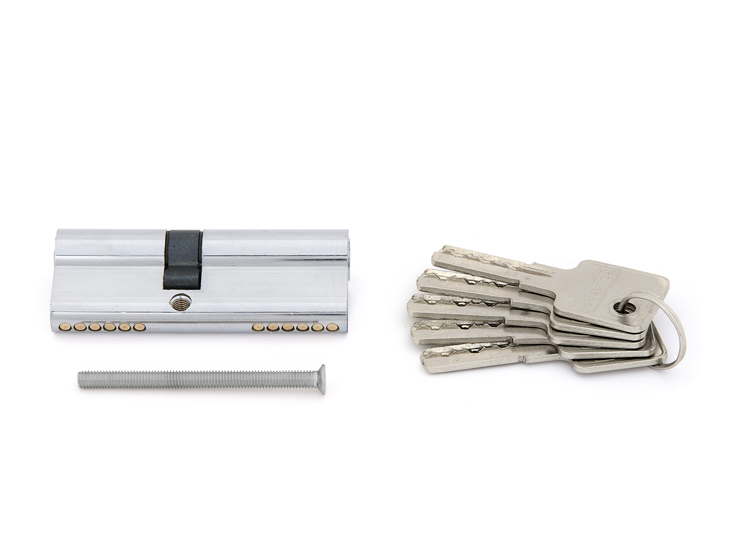 Цилиндровый механизм ZN 80 (35*45) C ЕТ CP (хром) (10/60)