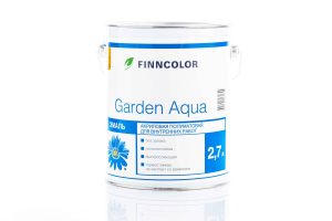 Эмаль акриловая GARDEN AQUA A п/мат 2,7л (6)