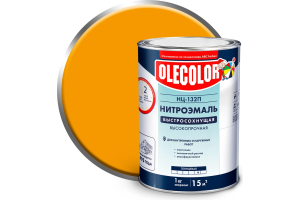 Нитроэмаль НЦ-132 Желтая 0,7кг Olecolor Глянц. (14)