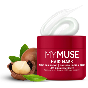 Маска для окрашенных волос защита цвета и увлажнение 300 мл(4)ТМ ГРАСС