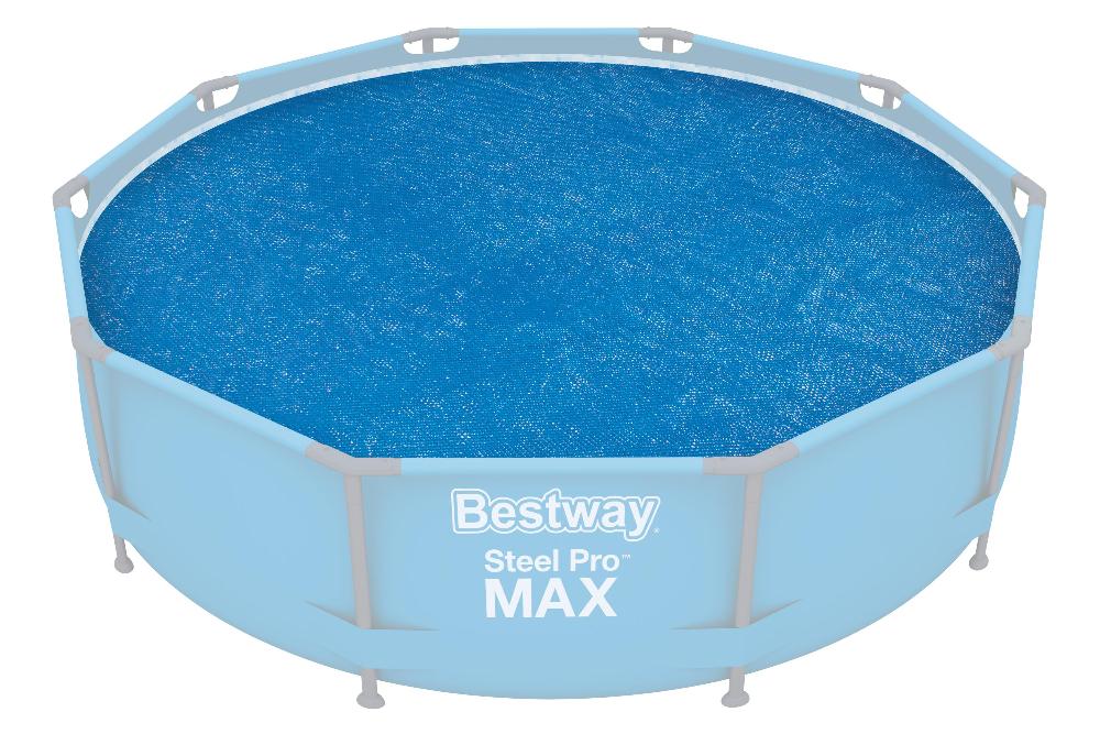 Солнечное покрывало для бассейнов 366см (D356см) Bestway 58242 BW