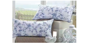 Подушка Цветы 43*70 см