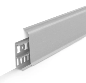 Плинтус Деконика 70мм Светло-серый 002 2,2м (20шт)