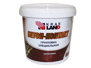 Грунтовка Krasland G 05 Бетон-контакт  Красный  1,2кг (6)