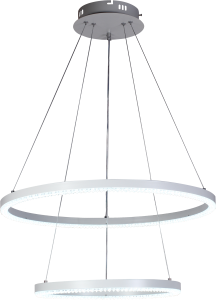 Подвесной светильник AU61227/2 WH Кольцо LED Белый 116W 3000-6000K ПДУ