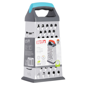 Терка 4-х сторонняя 22см, 4 цвета ручки. VETTA 885-106
