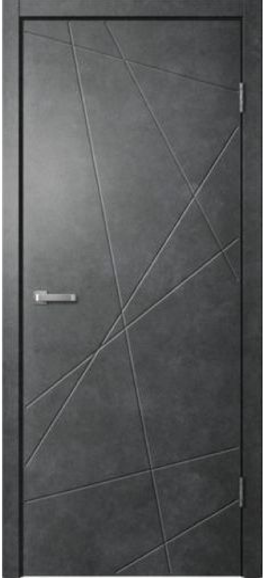Дверь Style 1 Бетон темный ПГ 800