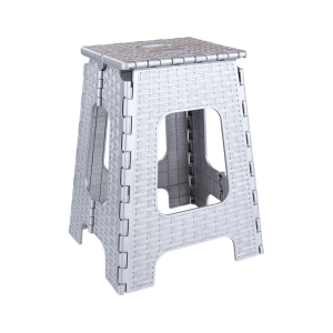 Табурет складной "Плетенка" большой бежевый (5) М7092, Альтернатива