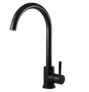 Смеситель для кухни K45B, Кухня/Kitchen, черный/гранитная крошка, ESKO