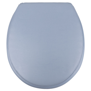 Сиденье для унитаза мягкое голубое "Сантис" Россия (1)