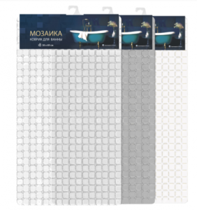 Коврик для туалета 50х52 см (противоскользящий)