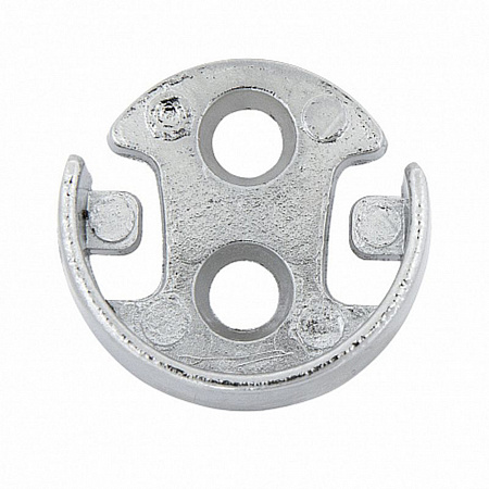 Держатель для трубы 25 мм, Tech-Krep, хром (2 шт) (10)