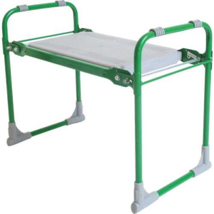 Скамейка садовая СКМ (СКМ/З зеленый) с мягким сиденьем