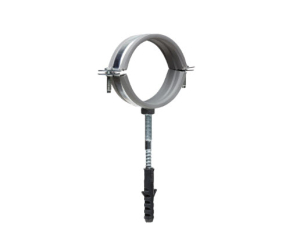 Хомут сантехнический 2" (D58-64) М8Х80+дюб.(100шт в кор) (_100_)