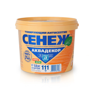 Сенеж АКВАДЕКОР Х2-111(тик) 2,5кг (2)