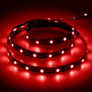Лента светодиодная 12V 4,8W 60SMD 3528 IP20 красный (уп. 5м.)  Feron LS603(_20_)