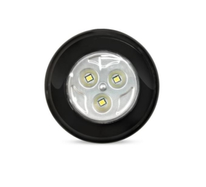Фонарь светодиодный PUSH LIGHT 3 Вт Smartbuy 3AAA, черный (_12_)