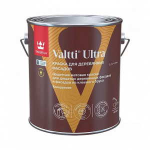 Краска для деревянных фасадов VALTTI ULTRA A мат 2,7л (6)