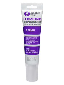 MasterTeks герметик акриловый общестроительный 0,08 белый_фото_ЛИЦО