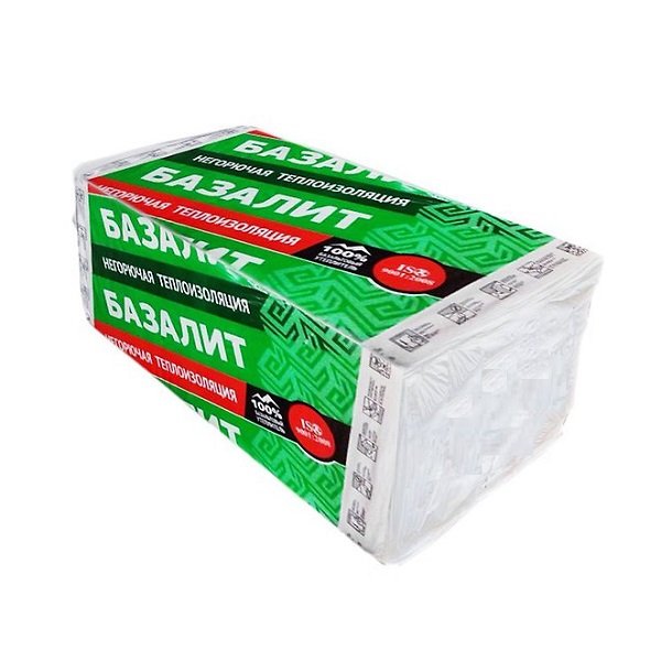 Плиты минераловатные Базалит Л-75 (6 плит) 1200*600*50 мм (0,216м3)