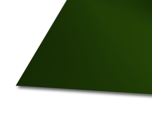 Лист плоский (ПЭ-01-6005-0,45) зеленый мох 2,0*1,25м (1шт=2,5м2)