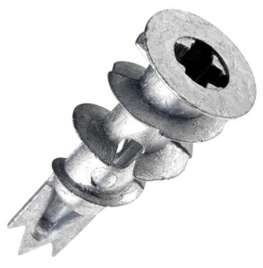 Анкер (дюбель) DRIVA металл с шурупом (4 шт) - пакет/10