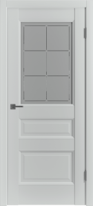 Дверь Emalex 3 Steel ПО 800 Crystal Cloud