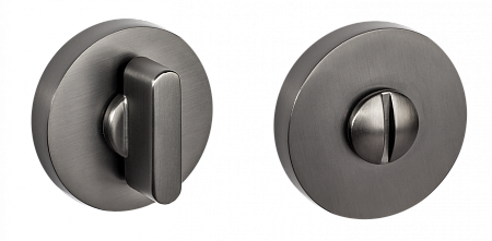 Завертка круг. РЕНЦ ЛЮКС 06 матовый черный никель (5/100)