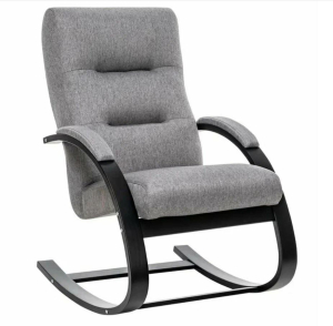 Кресло-качалка Leset Милано (Венге, ткань Malmo 90)																							