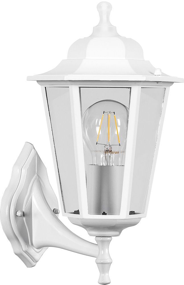 Светильник садово-парковый, 60W 230V E27 белый, НБУ 06-60-001, 32268(__)