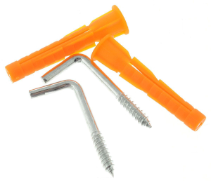 Шуруп-костыль 3,5х35 с унив. дюбелем 6,0х36 (2 шт) - пакет (10)