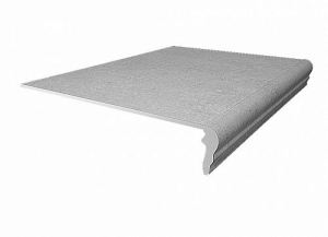 Плитка ступень фронт.Аллея св.-сер.300*300  уп-4 шт