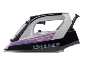 Утюг 2200 Вт, керамическое покрытие подошвы, Galaxy LINE GL 6128 (6шт) (_1_)