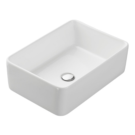 Раковина накладная прямоугольная Roca MILA 50х35 белая