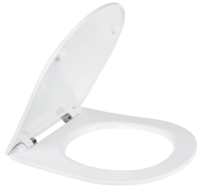 Сиденье для унитаза бел. жесткое "Остин" тонкое, микролифт (1)