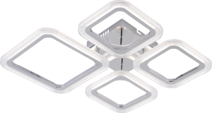 Светильник светодиодный AU61814/3+1 CR Хром 74W 3000-6000K ПДУ