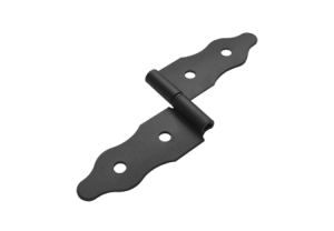 Петля фигурная Домарт 90х260, левая, черный (30)