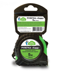 Рулетка Хард 3м (16мм) прорез. корпус ДЕД БАНЗАЙ (12)