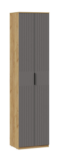 Шкаф для одежды Хилтон Исп. 2 (Дуб Крафт золотой/Графит матовый)