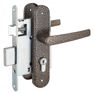 Замок врезной Птимаш ЗВ4-3.08, бронза (10)