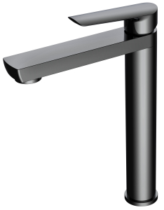 Смеситель Lagos Gun Metal для раковин, высокий, арт. LG25GM