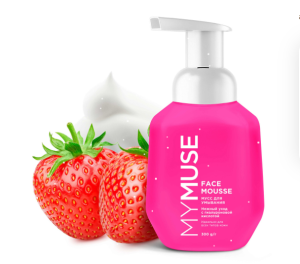 Мусс для умывания для всех типов кожи 300 мл MyMuse (4)(_4_) ТМ ГРАСС