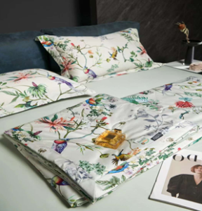 КПБ Люкс сатин "Природные мотивы" 80 размер евро