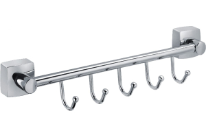 Планка "KVADRO"  5 крючков FX-61305В-5