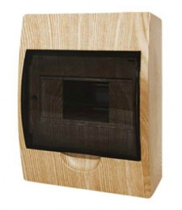 Щит распределительный навесной ЩРН-П- 6 светлое дерево IP41 EKF PROxima (24)